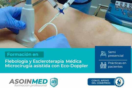 Flebología y Escleroterapia Médica asistida con Eco-Doppler